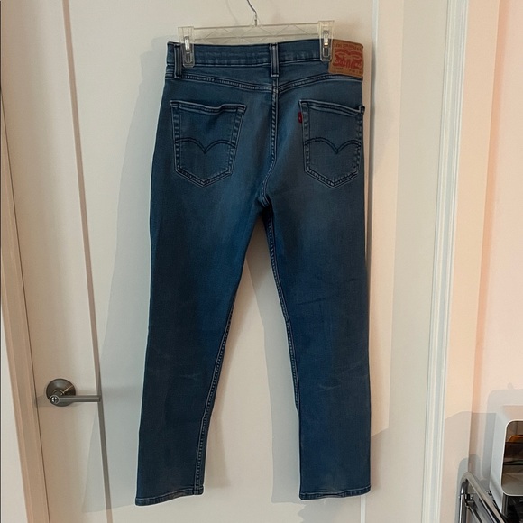 Levi's Men's Dark Blue Straight Jeans - Picture 3 of 6